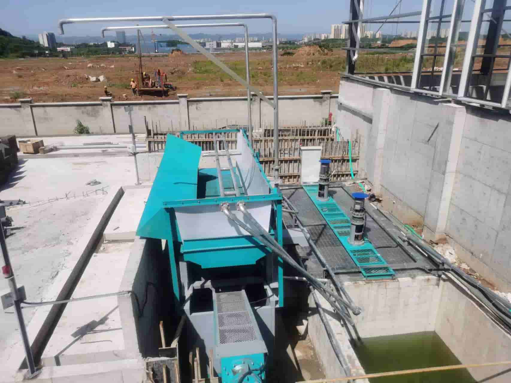 混凝土砂石分離機 回收資源重復利用 保護廠區生產環境